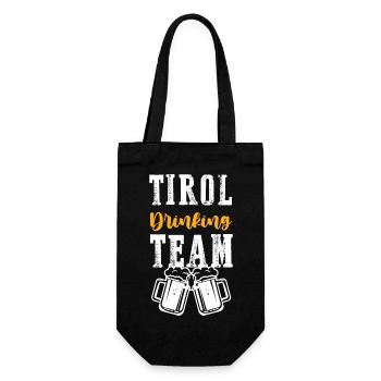 Tirol Drinking Team - Gift Bag for Bottles - black - Front