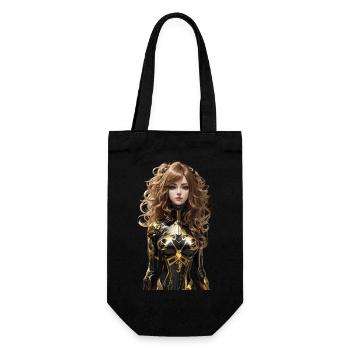 Anime - Gift Bag for Bottles - black - Front