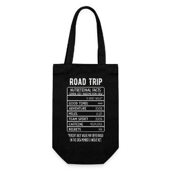 Road trip Lustige Bilder Humor - Geschenkbeutel für Flaschen - Schwarz - Vorne