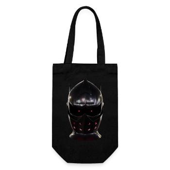 Cyber Warrior Helmet - Gift Bag for Bottles - black - Front