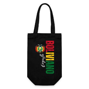 Orgueil bolivienne, conception verticale - Sac à bouteille - noir - Devant