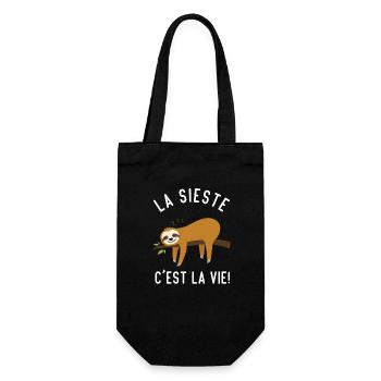 La Sieste C'est La Vie - Sac à bouteille - noir - Devant