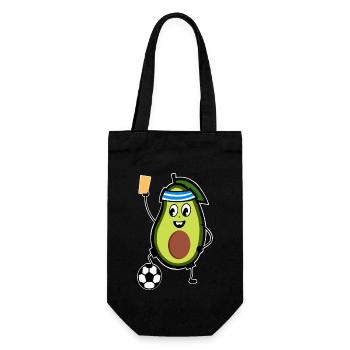 Arbitre avocat - Sac à bouteille - noir - Devant