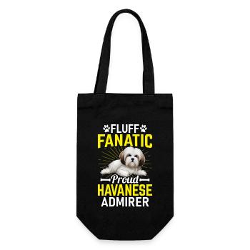 Fanatique de peluches Fier admirateur bichanais - Sac à bouteille - noir - Devant