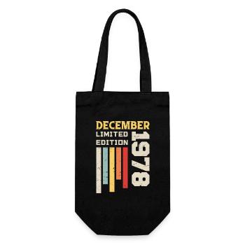 Décembre 1978 - Cadeau anniversaire Décembre 1978 - Sac à bouteille - noir - Devant
