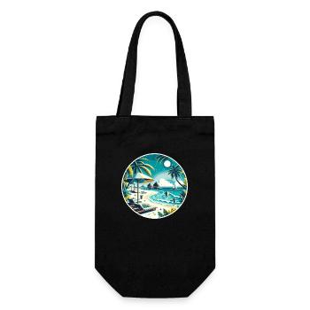 Reethi Beach Maldives Sunset - Gift Bag for Bottles - black - Front