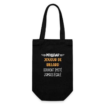 Souvent imité jamais égalé Meilleur joueur billard - Sac à bouteille - noir - Devant