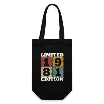 Vintage Cadeau 1981 Anniversaire Édition limitée - Sac à bouteille - noir - Devant