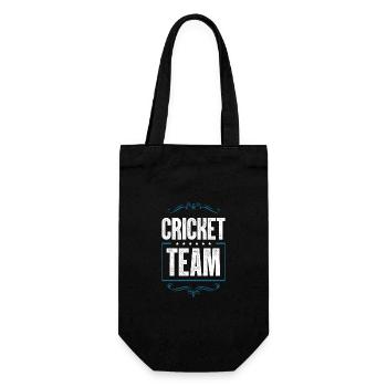Cricket Crew - Geschenkbeutel für Flaschen - Schwarz - Vorne