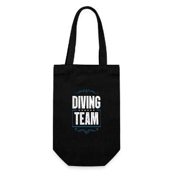 Diving Crew - Gift Bag for Bottles - black - Front