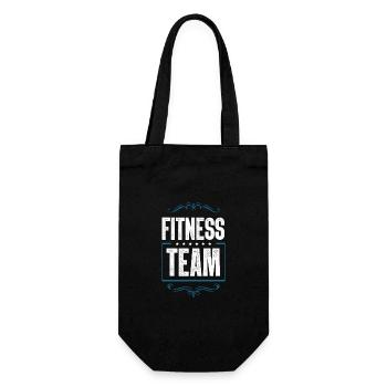 Équipe de fitness - Sac à bouteille - noir - Devant