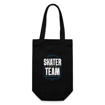Skater Team - Gift Bag for Bottles - black - Front
