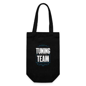 Tuning Team - Gift Bag for Bottles - black - Front