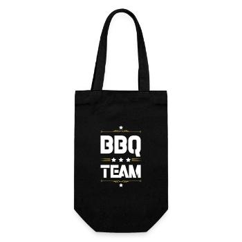 Équipe de barbecue - Sac à bouteille - noir - Devant