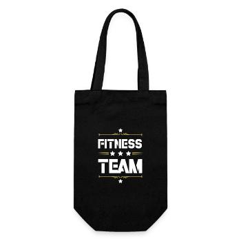 Équipe de fitness - Sac à bouteille - noir - Devant