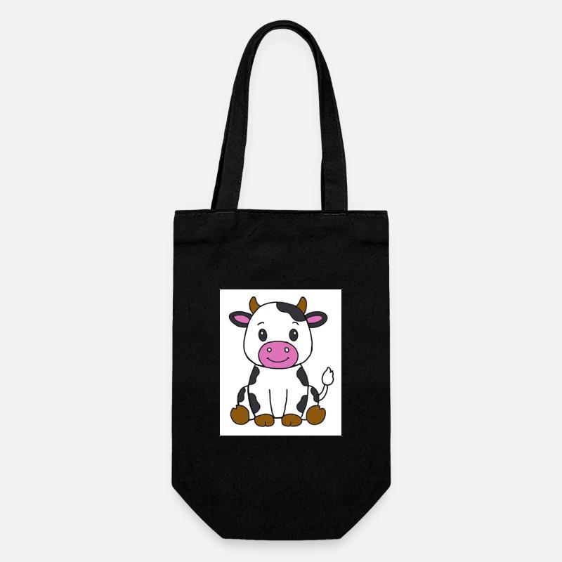 Vache - Sac à bouteille - noir