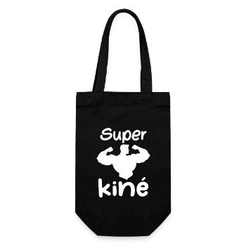 Super kiné - Sac à bouteille - noir - Devant