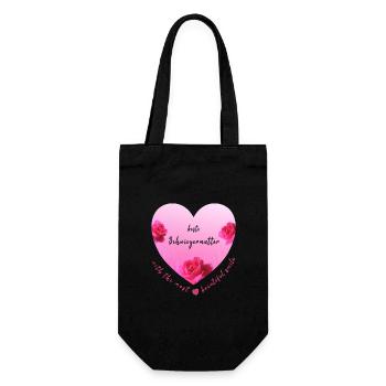 beste Schwiegermutter - Geschenkbeutel für Flaschen - Schwarz - Vorne