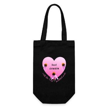 Meilleur cousin - Sac à bouteille - noir - Devant