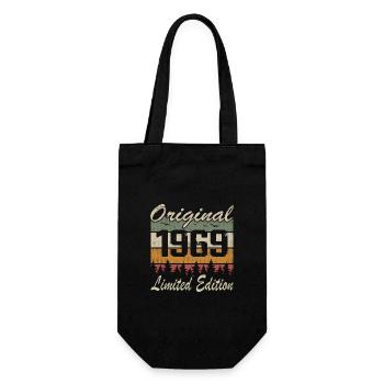 Vintage Anniversaire Idée Cadeau Original 1969 - Sac à bouteille - noir - Devant