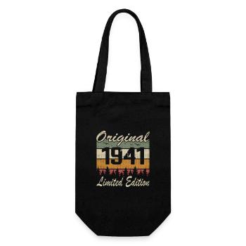 Vintage Anniversaire Idée Cadeau Original 1941 - Sac à bouteille - noir - Devant