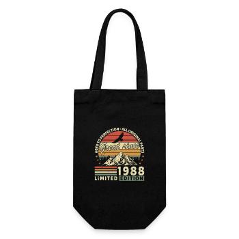 36 Years great since 1988 limited edition - Gift Bag for Bottles - black - Front
