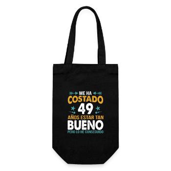 ME HA COSTADO 49 AÑOS ESTAR TAN BUENO - Sac à bouteille - noir - Devant