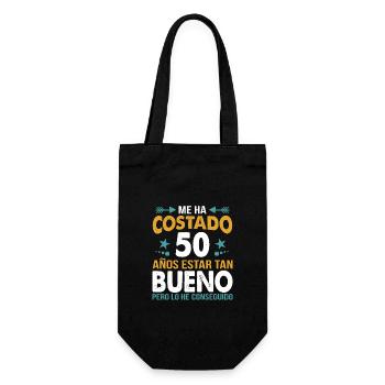 ME HA COSTADO 50 AÑOS ESTAR TAN BUENO - Sac à bouteille - noir - Devant