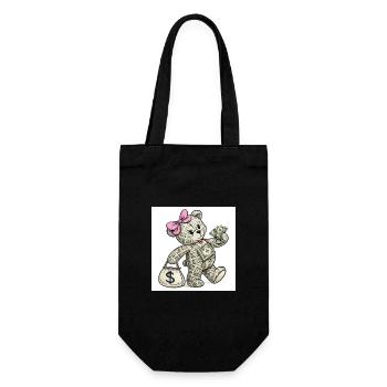 8d2916a348f8bb9dbc2e95bc656aa867 - Geschenkbeutel für Flaschen - Schwarz - Vorne