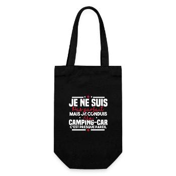 Pas parfait mais je conduis un camping car - Sac à bouteille - noir - Devant