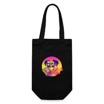 Fierté Amour Hommes - Sac à bouteille - noir - Devant