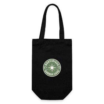 Martinique Caribbean Summer Love Sunset - Gift Bag for Bottles - black - Front