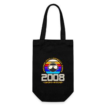 2008 - Gift Bag for Bottles - black - Front
