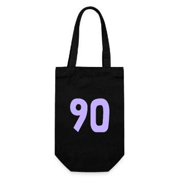 ANNIVERSARY. HAPPY BIRTHDAY. HAPPY BIRTHDAY. - Gift Bag for Bottles - black - Front
