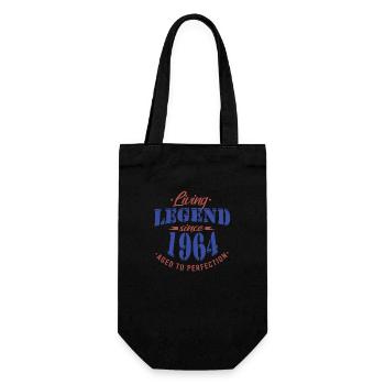 Living legend since 1964 Birthday - Gift Bag for Bottles - black - Front