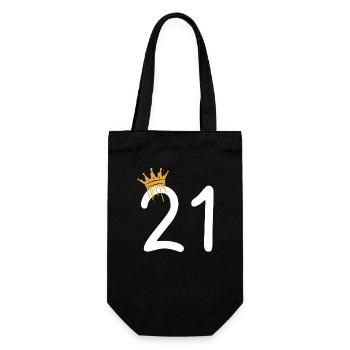 21 - Sac à bouteille - noir - Devant