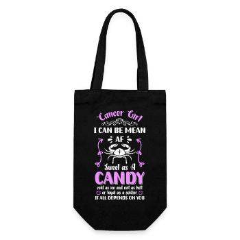 Signe du zodiaque Astrologie Constellation Étoiles - Sac à bouteille - noir - Devant