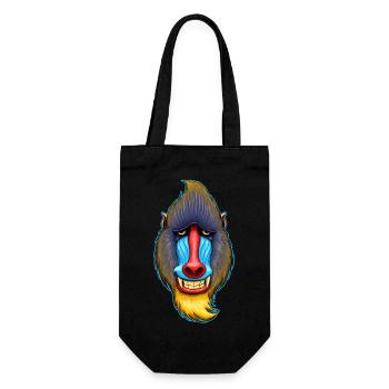 Mandrill Design - Gift Bag for Bottles - black - Front