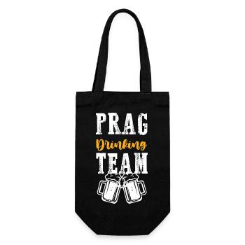 Prague Drinking Team - Gift Bag for Bottles - black - Front