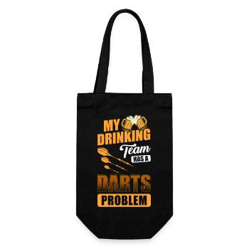Jeu de fléchettes Jeu de fléchettes Sport Darter - Sac à bouteille - noir - Devant