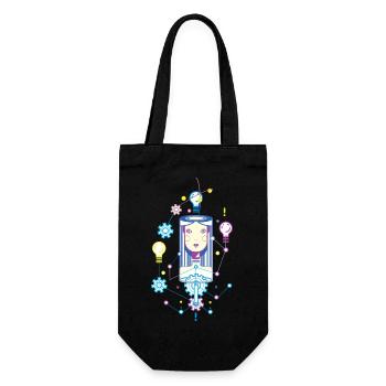 IT-SHIRT BULB - Gift Bag for Bottles - black - Front