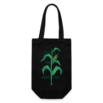 Citations agricoles drôles C’est mon agriculteur Crop Top - Sac à bouteille - noir - Devant