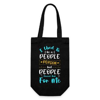 Perfect Person Individual Different - Gift Bag for Bottles - black - Front