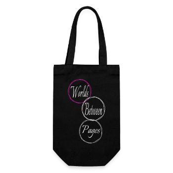 birthday present idea escape literary genres geek - Gift Bag for Bottles - black - Front