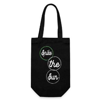 jokes beach volleyball tournaments - Geschenkbeutel für Flaschen - Schwarz - Vorne