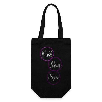 happy gift idea escape quotes - Geschenkbeutel für Flaschen - Schwarz - Vorne