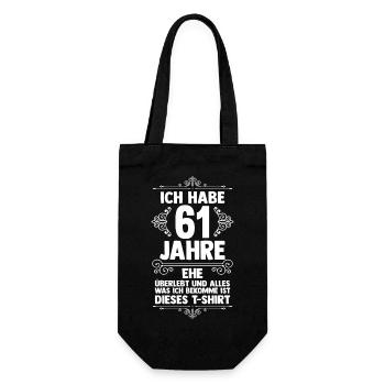 Mariage Ormes Mariage 61 ans Mariage - Sac à bouteille - noir - Devant