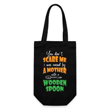 You Don t Scare Me Quote - Geschenkbeutel für Flaschen - Schwarz - Vorne
