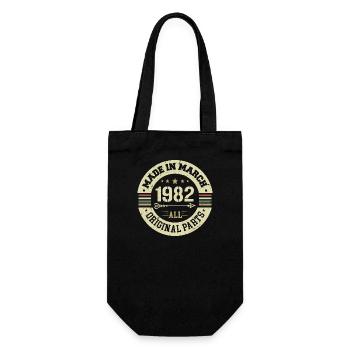 Légendaire depuis mars 1982 - Sac à bouteille - noir - Devant