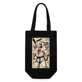American Karate MASTER - Gift Bag for Bottles - black - Front